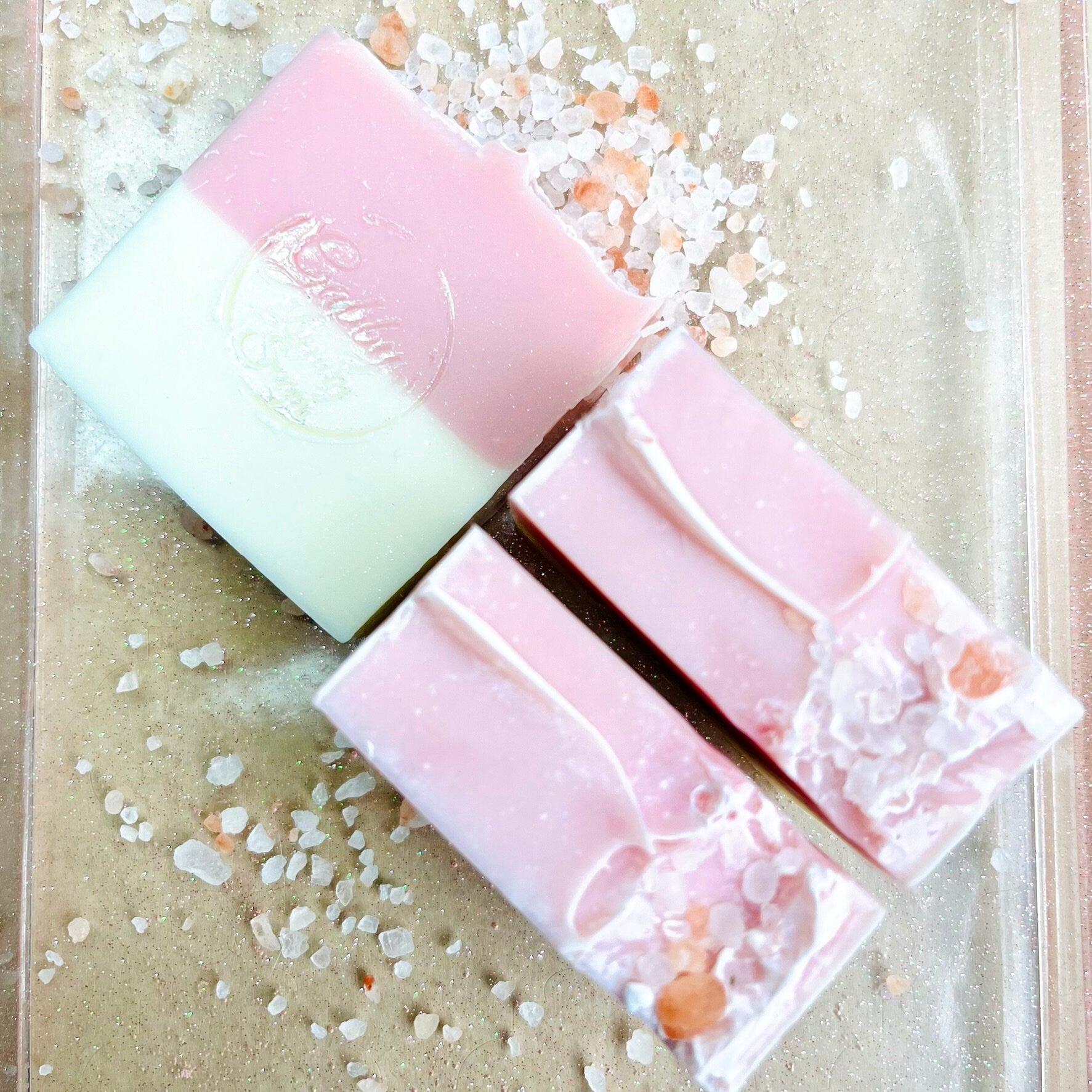 Pink Salt & Waterlily Shea Butter Artisan Soap