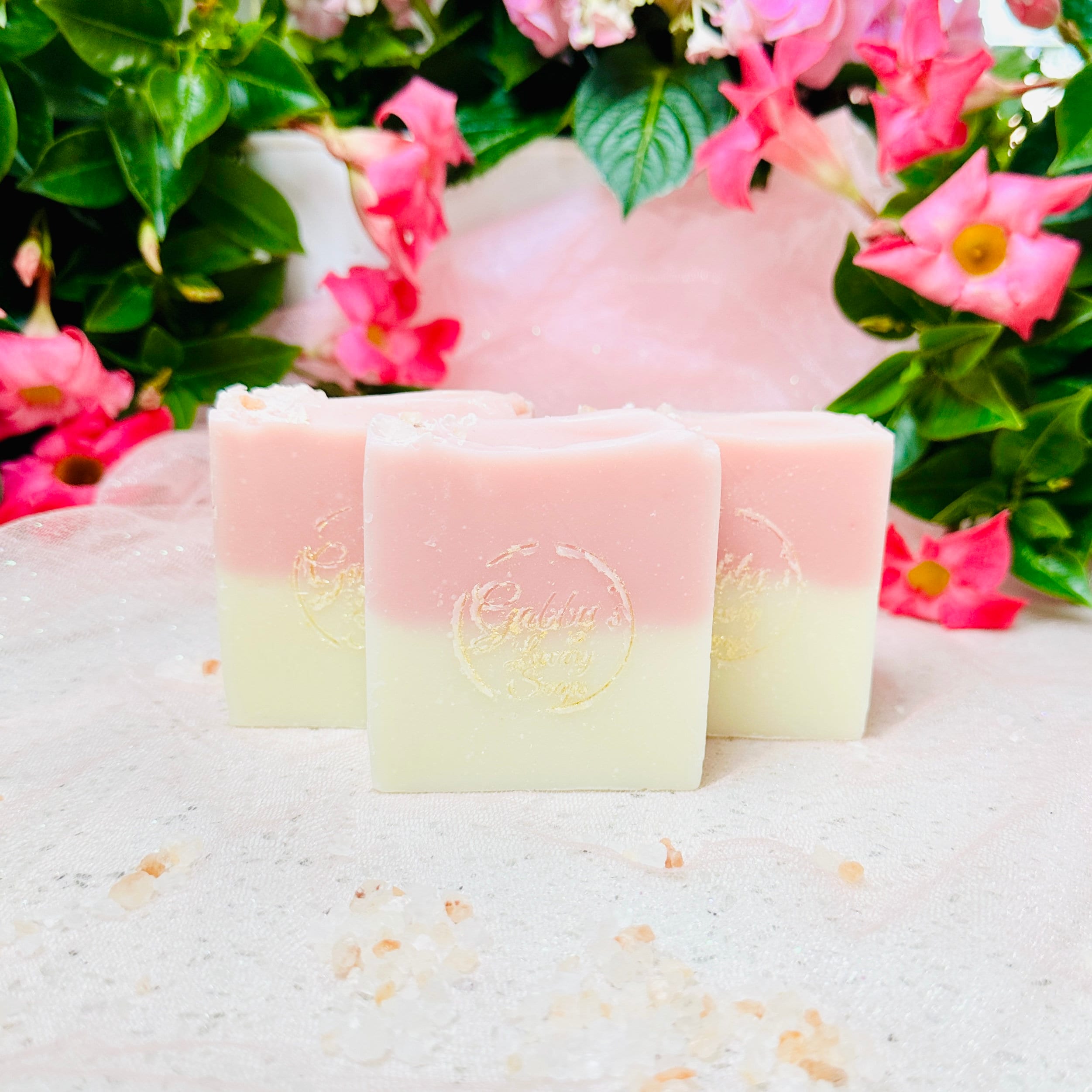 Pink Salt & Waterlily Shea Butter Artisan Soap