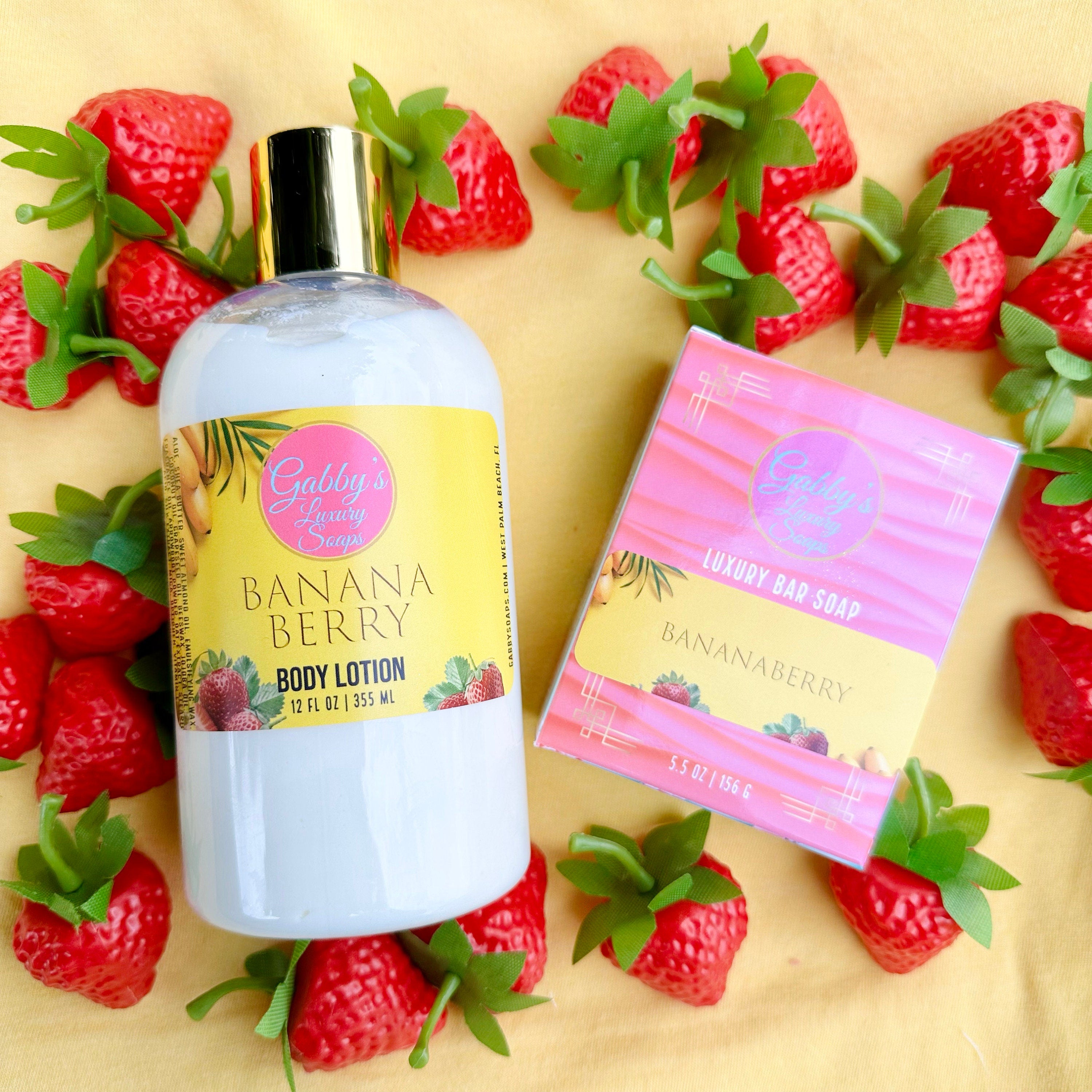 Banana Berry Aloe & Shea Nourishing Body Lotion with Vitamin E