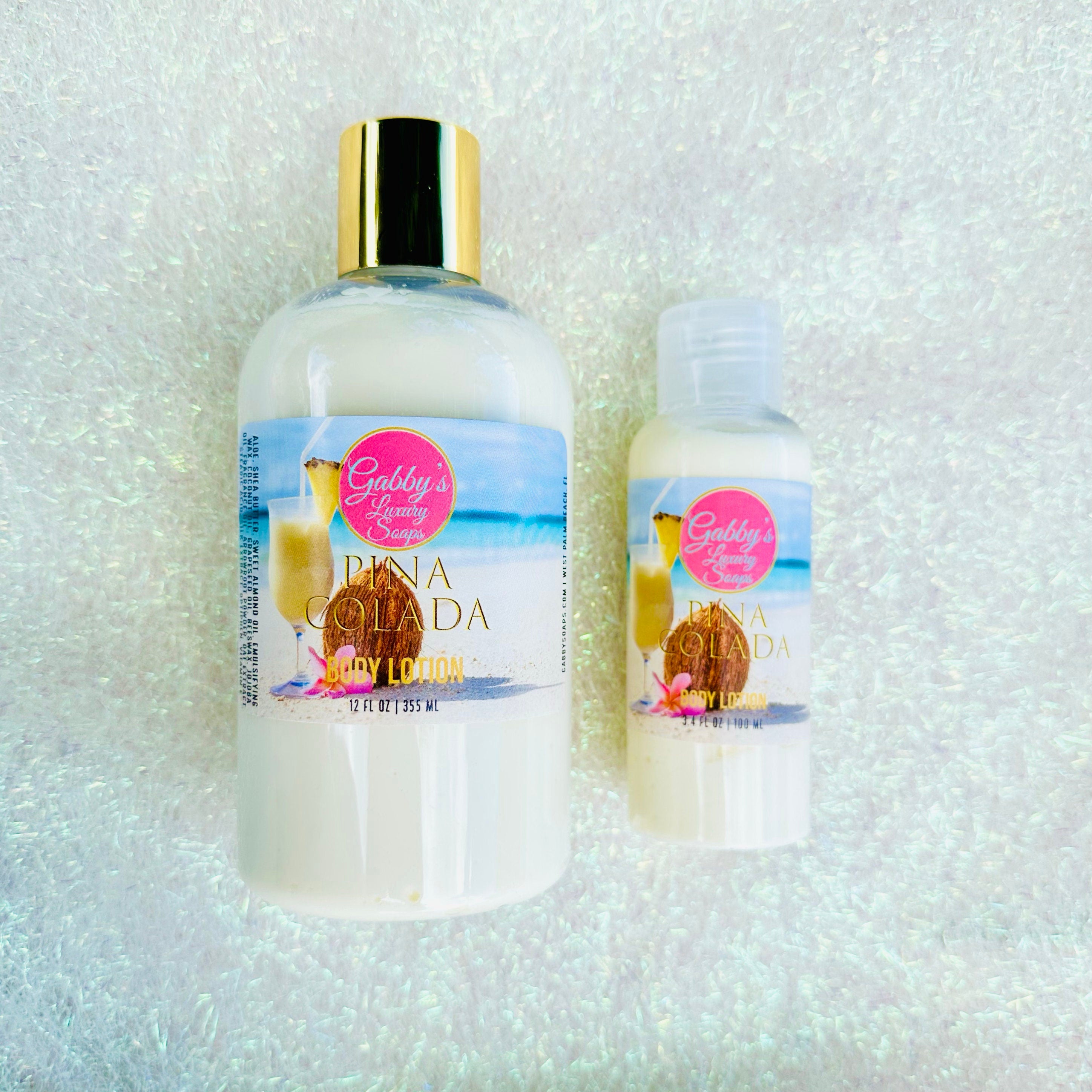 Piña Colada Aloe & Shea Body Lotion - Travel Size