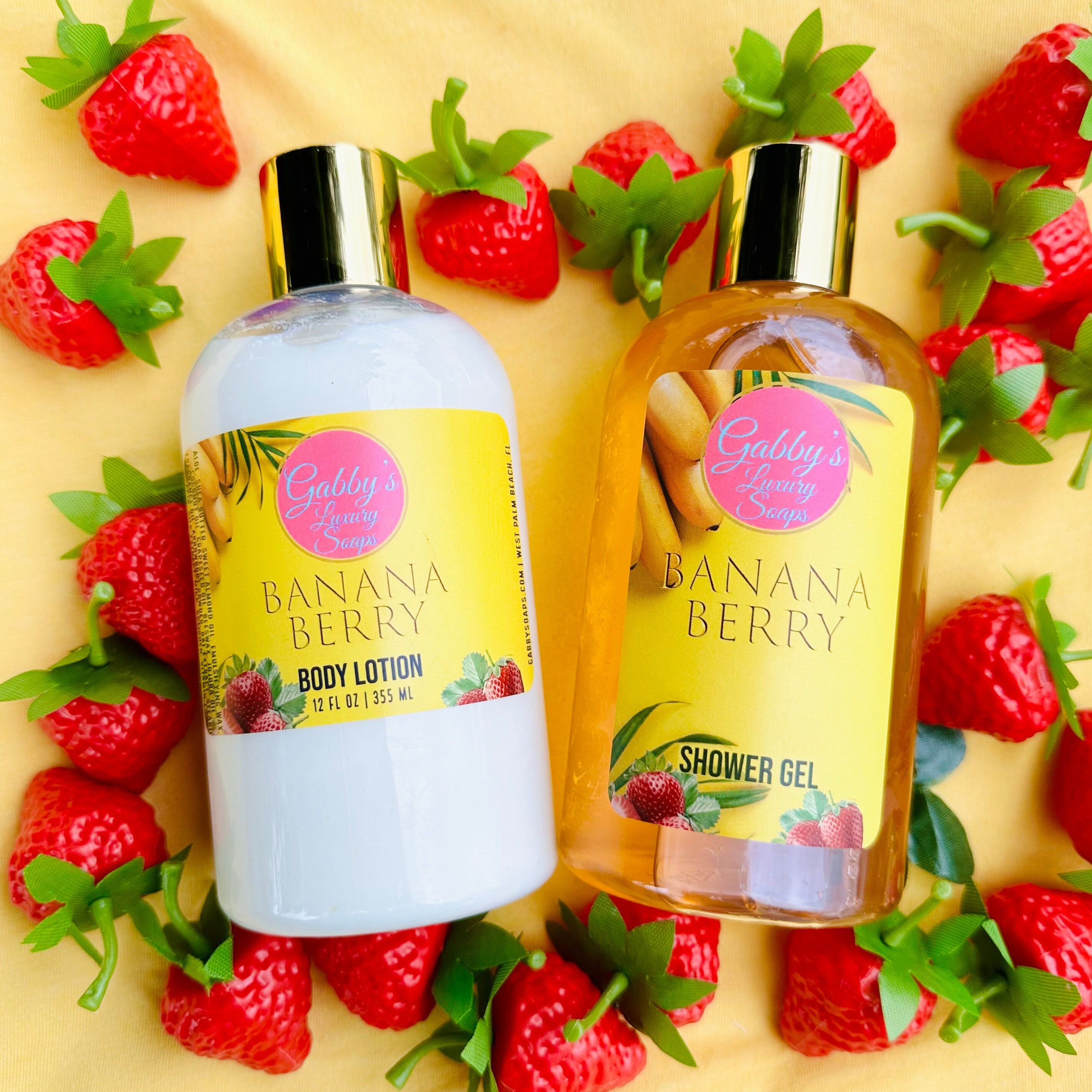 Banana Berry Aloe & Shea Nourishing Body Lotion with Vitamin E