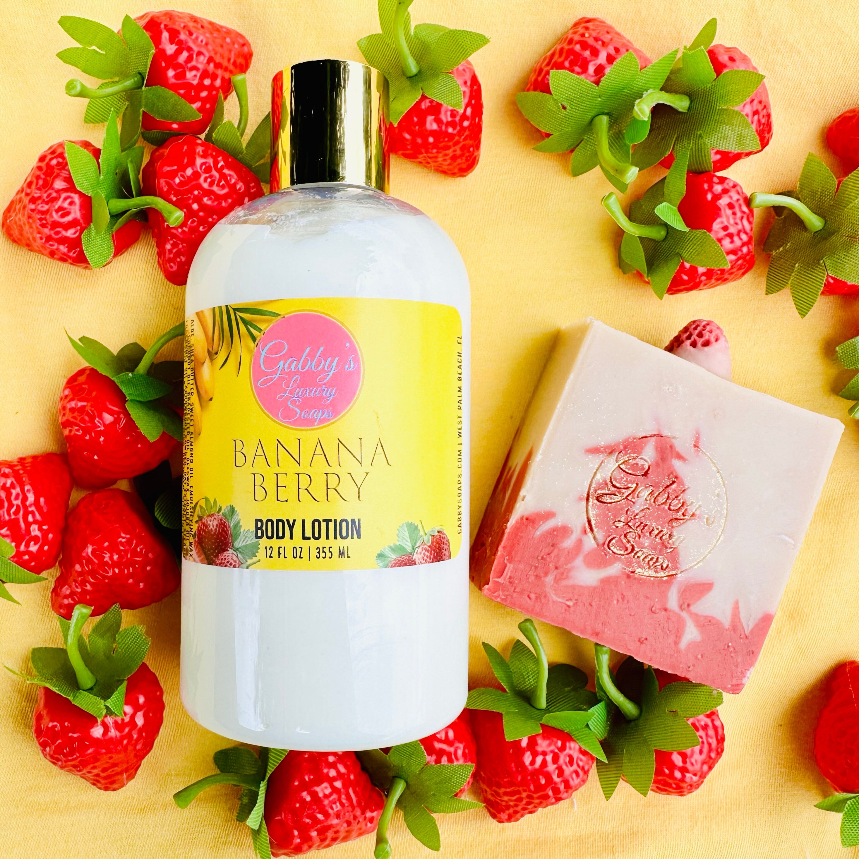 Banana Berry Aloe & Shea Nourishing Body Lotion with Vitamin E