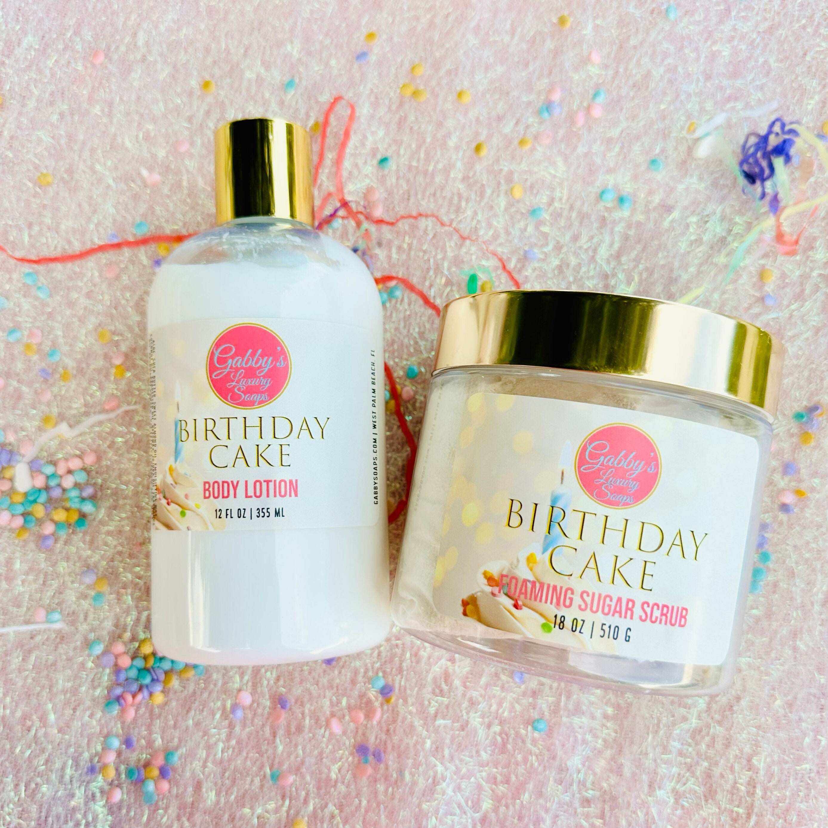 Birthday Cake Aloe & Shea Nourishing Body Lotion with Vitamin E