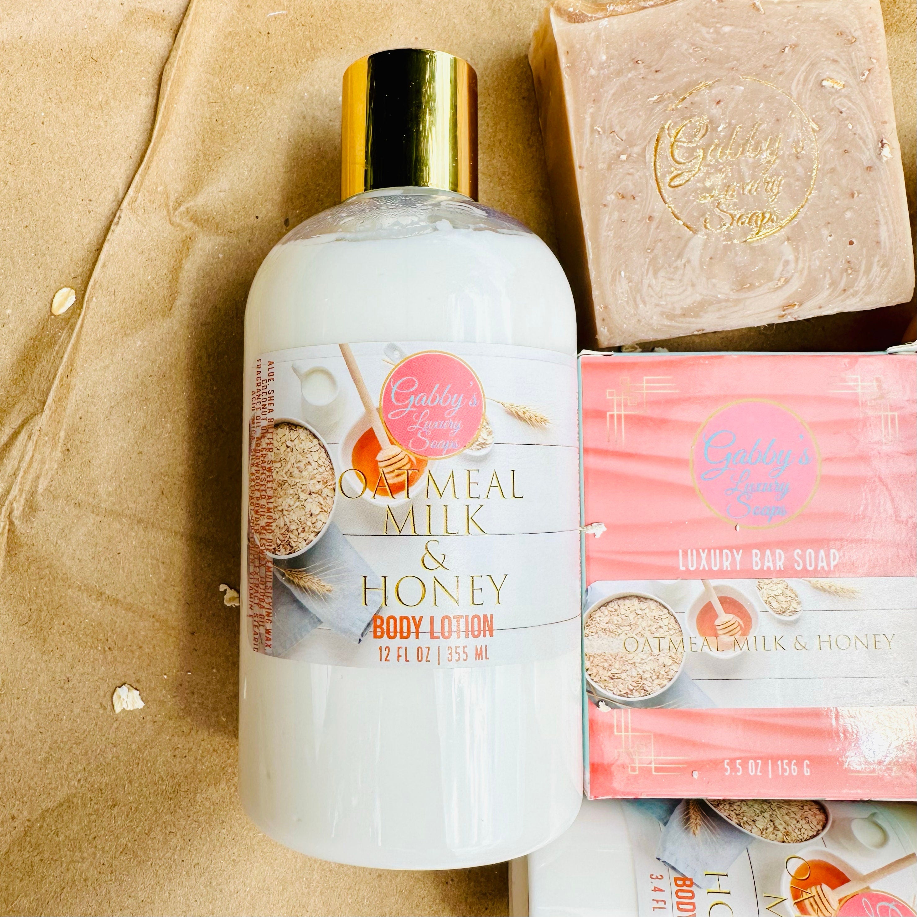 Oatmeal Milk and Honey Aloe & Shea Body Lotion with Oat Extract + Vitamin E