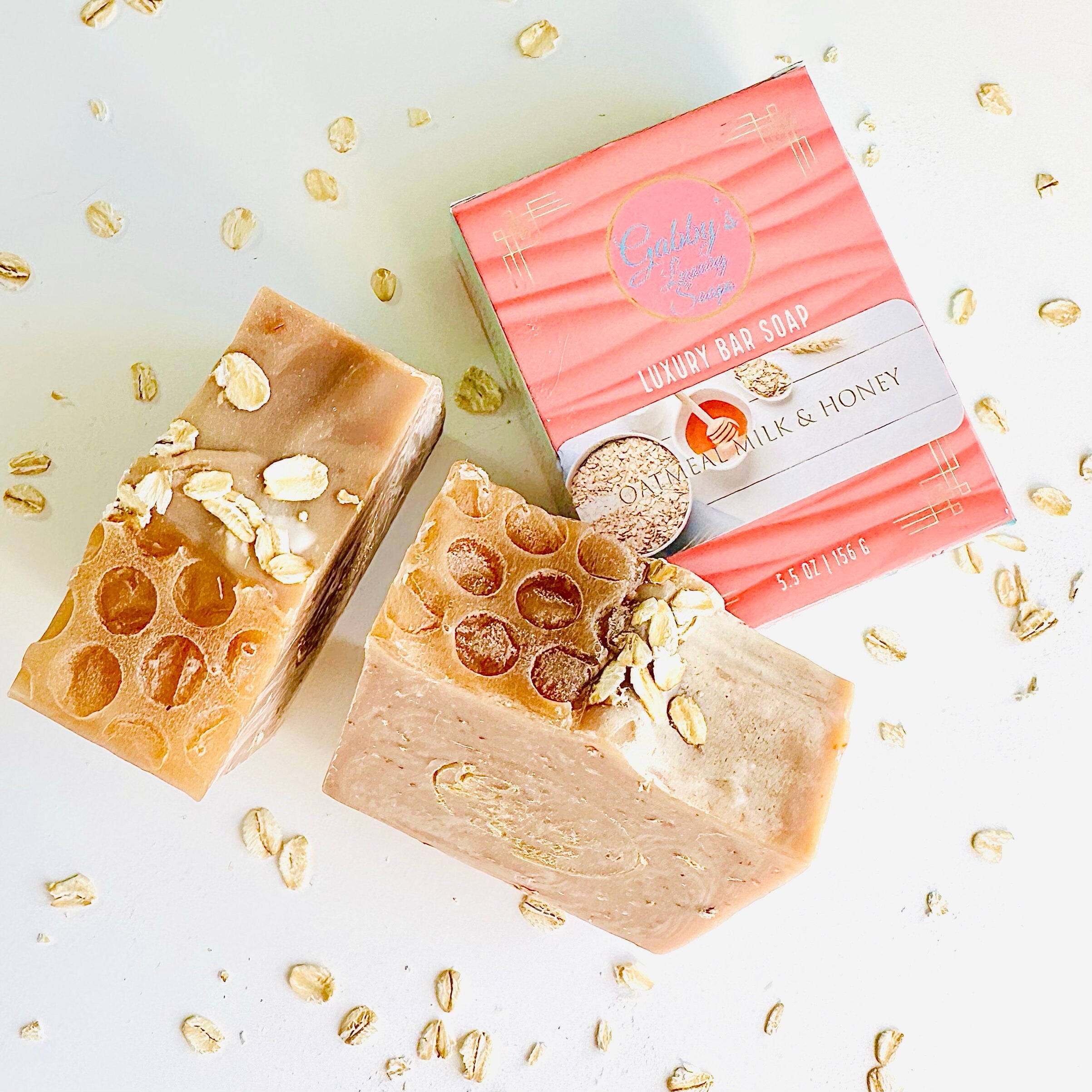 Oatmeal Milk & Honey Shea Butter Artisanal Soap