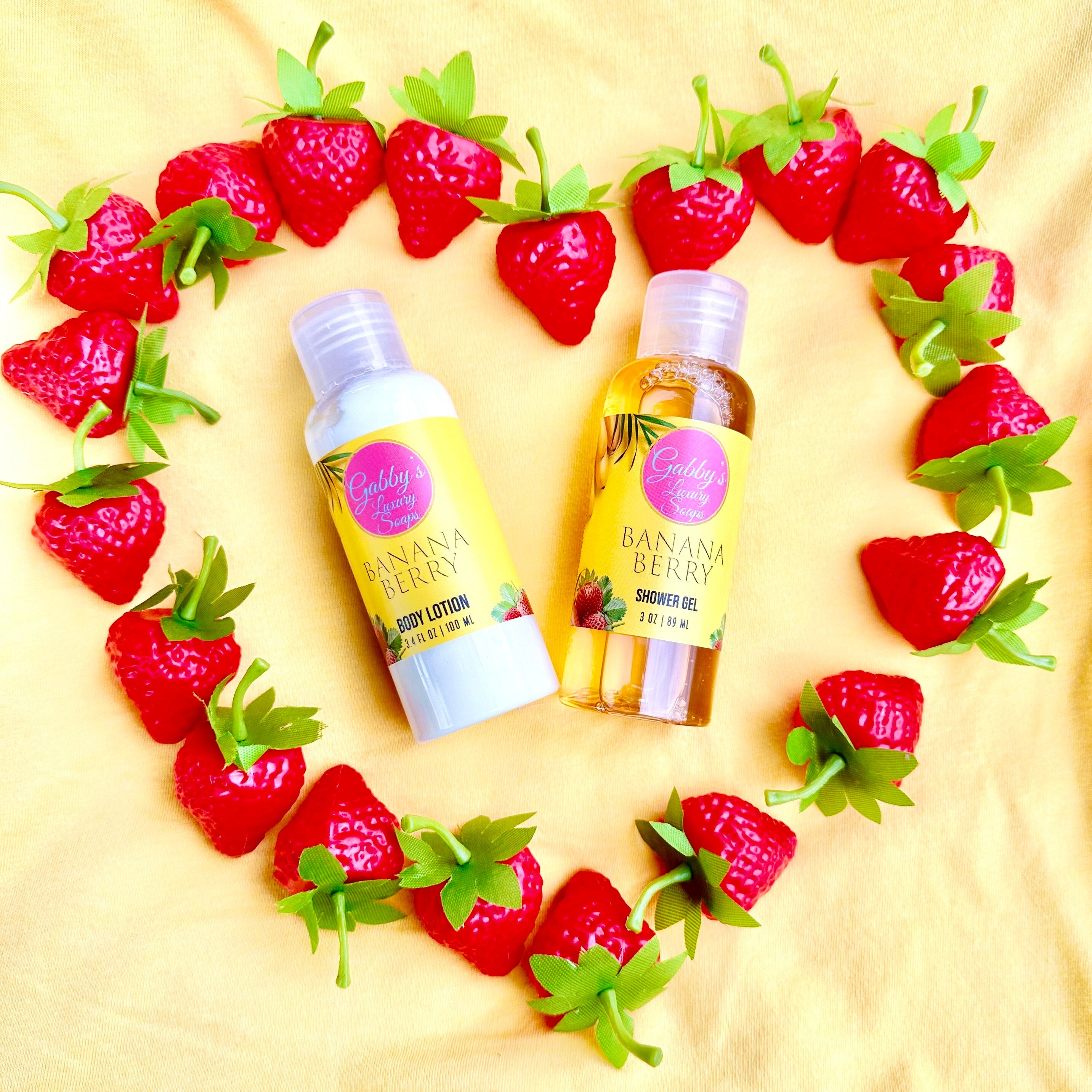 Banana Berry Aloe & Shea Nourishing Body Lotion with Vitamin E