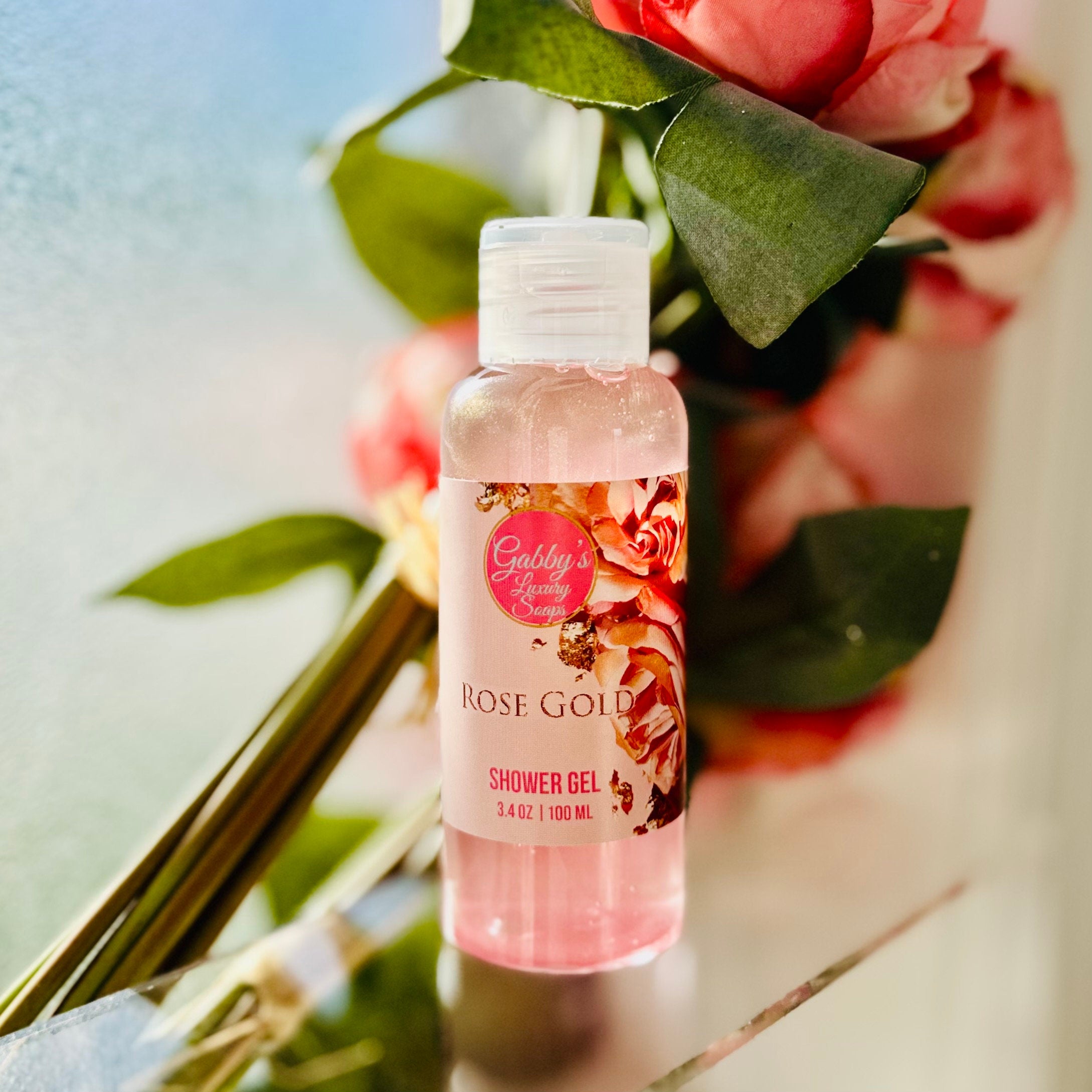 Rose Gold Bath and Shower Gel - Travel Size