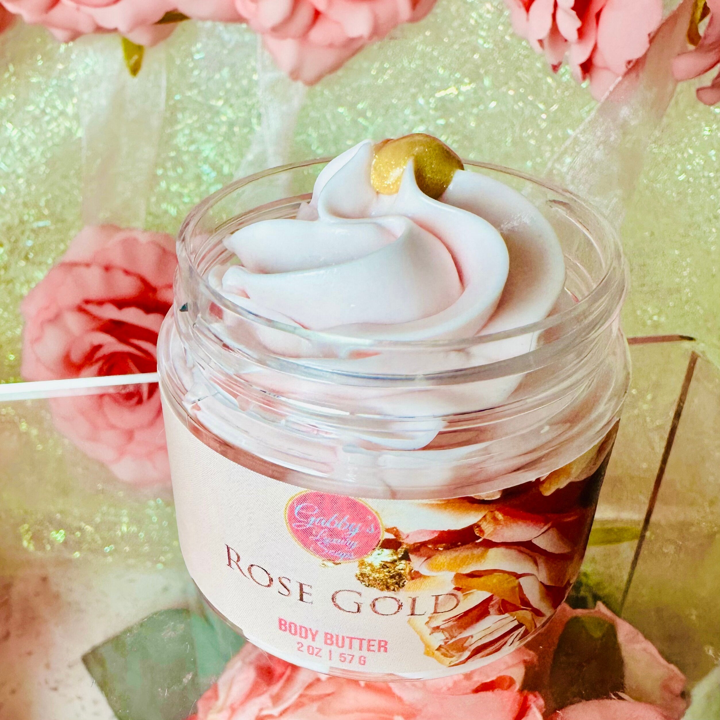 Rose Gold NourishingBody Cream with Shea Butter, Kokum Butter, and Cupuacu Butter