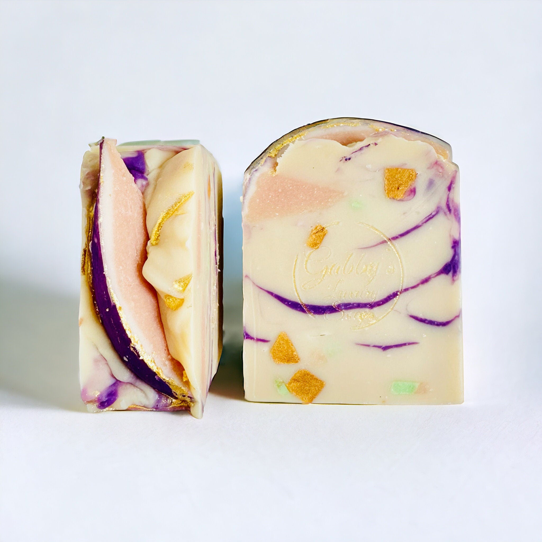 Crushed Ginger Rosemary Fig Shea Butter Artisan Soap