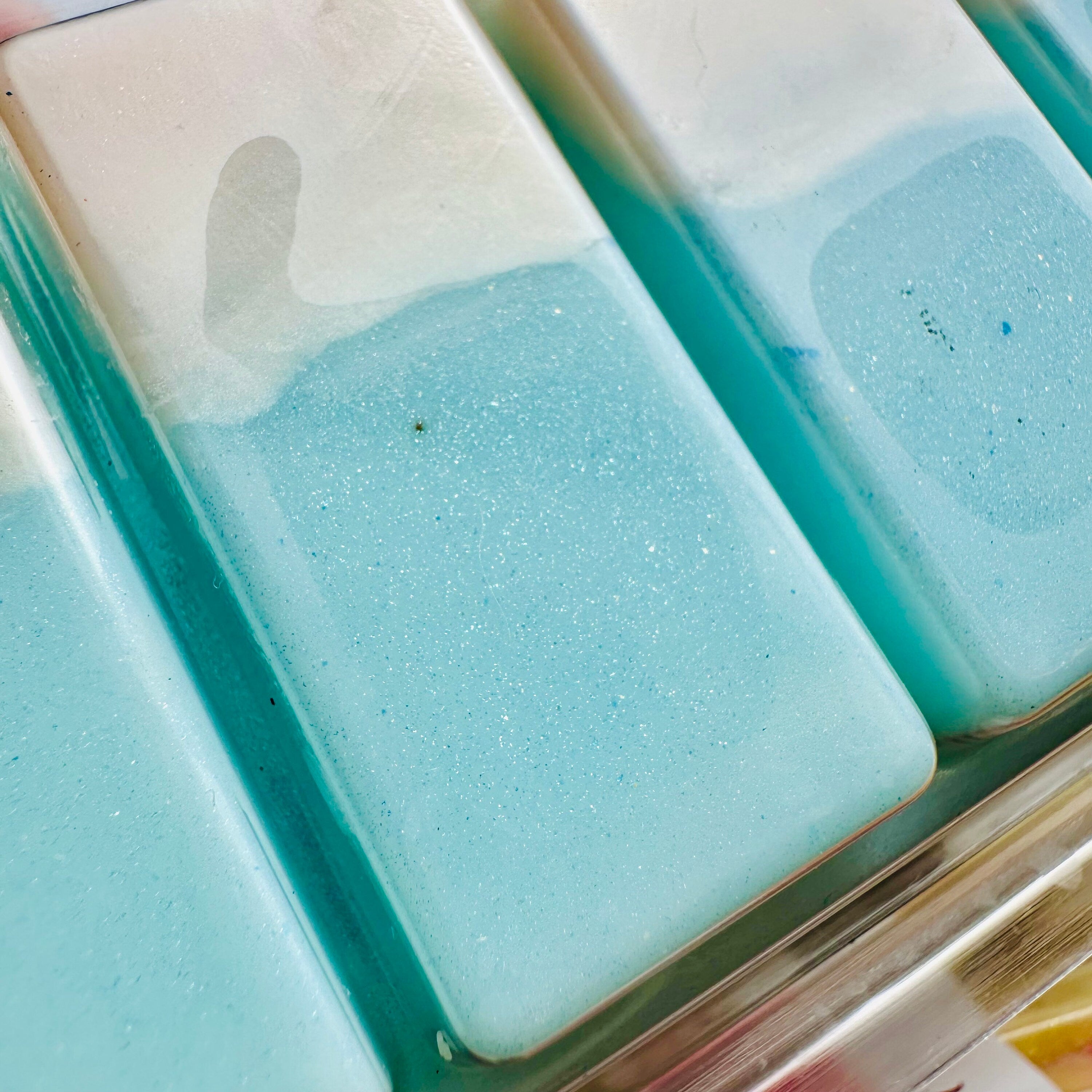 Palm Beach ocean-scented wax melt.