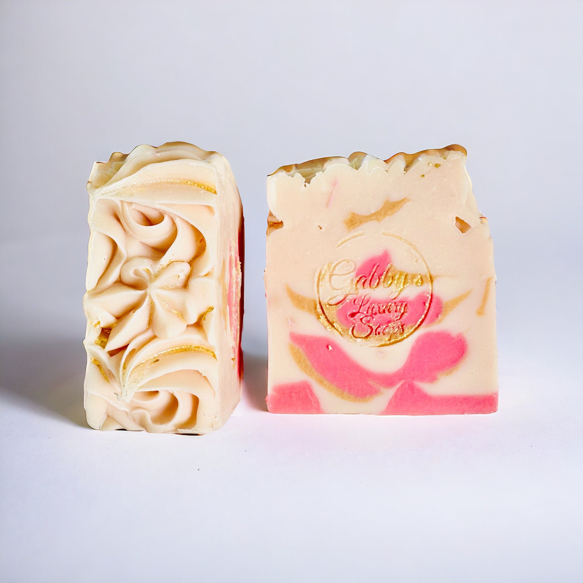 Pink Plumeria Shea Butter Artisan Soap