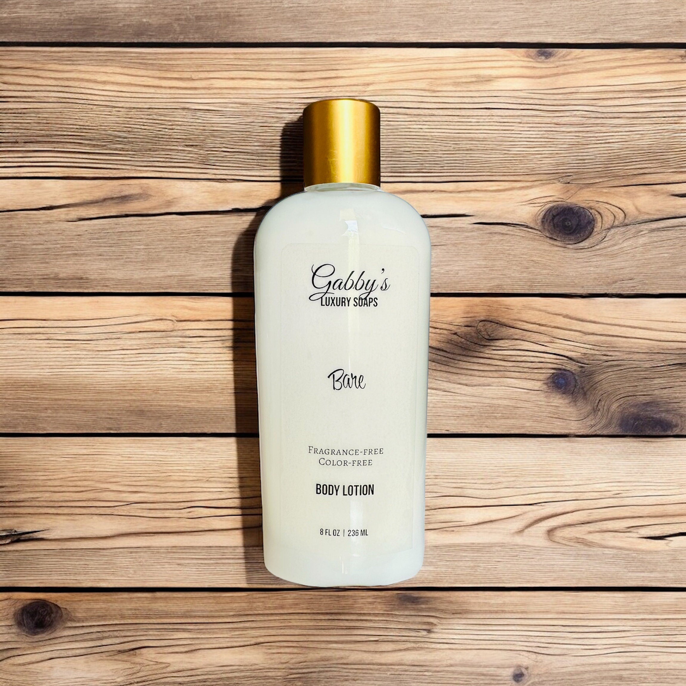 Bare Fragrance-Free Color-Free Nourishing Body Lotion with Shea Butter, Kokum Butter Vitamin E