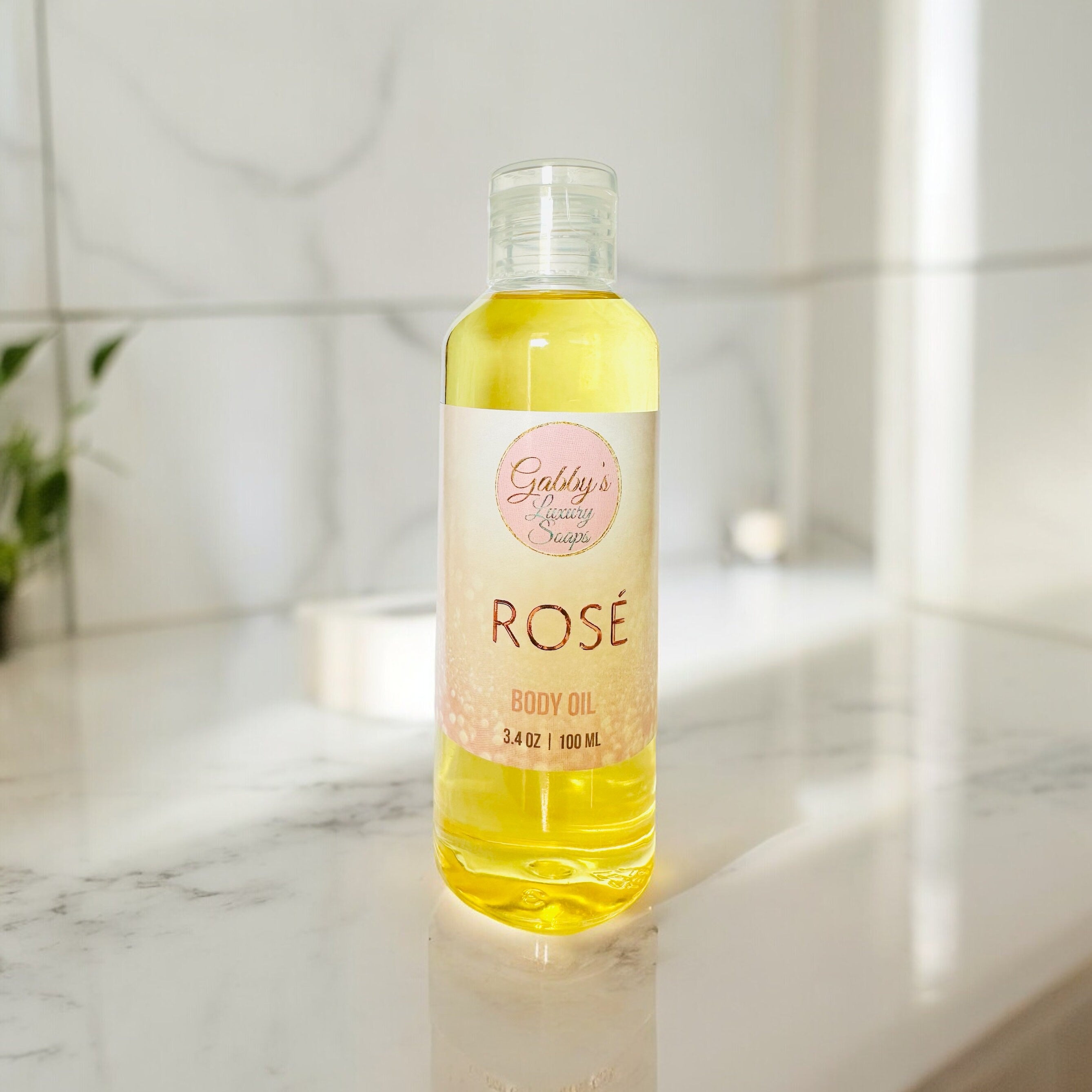 Rosé Scented Lightweight Hair & Body Oil - 3.4 Oz - 100ML