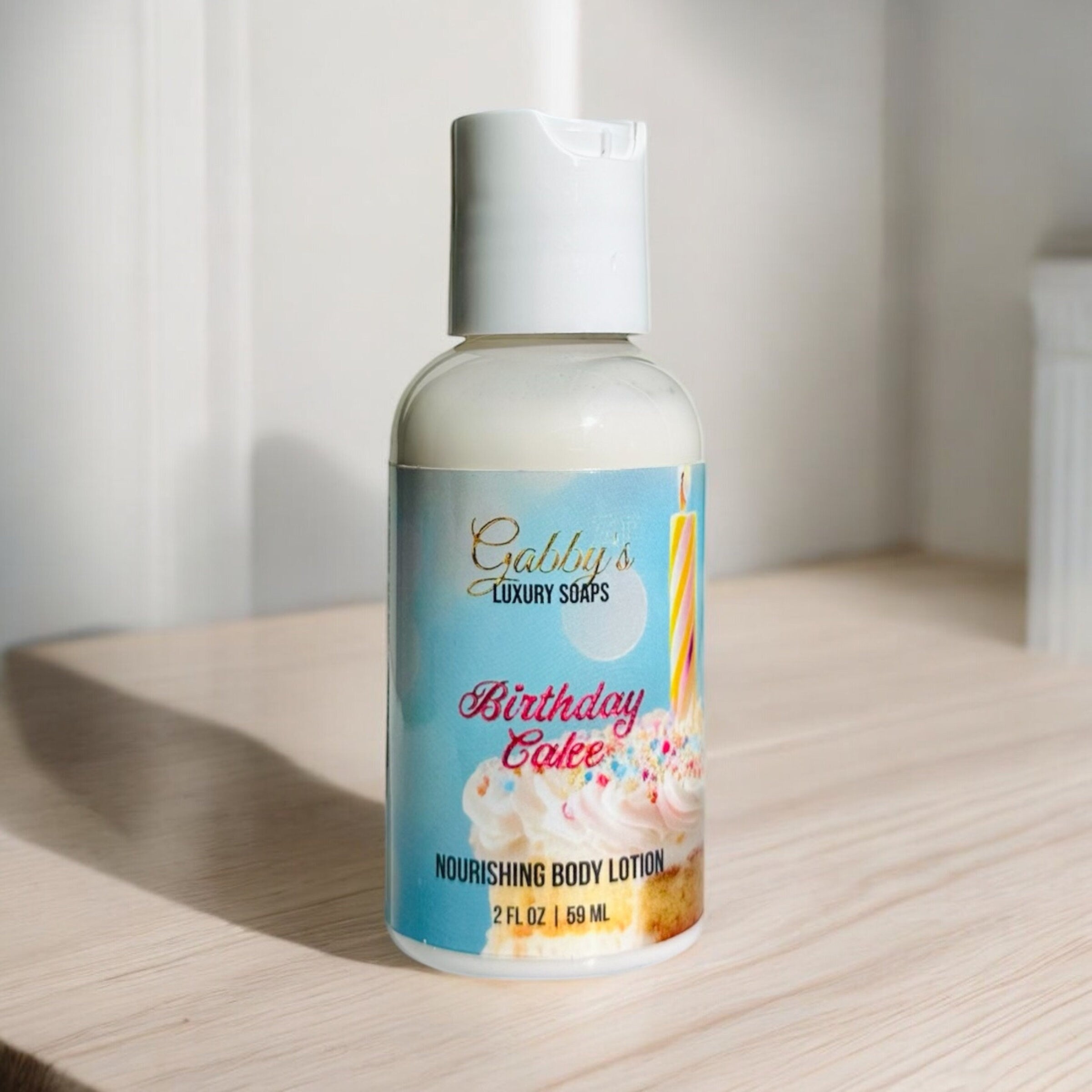 Birthday Cake Aloe & Shea Nourishing Body Lotion with Kokum Butter and Vitamin E - Travel Size