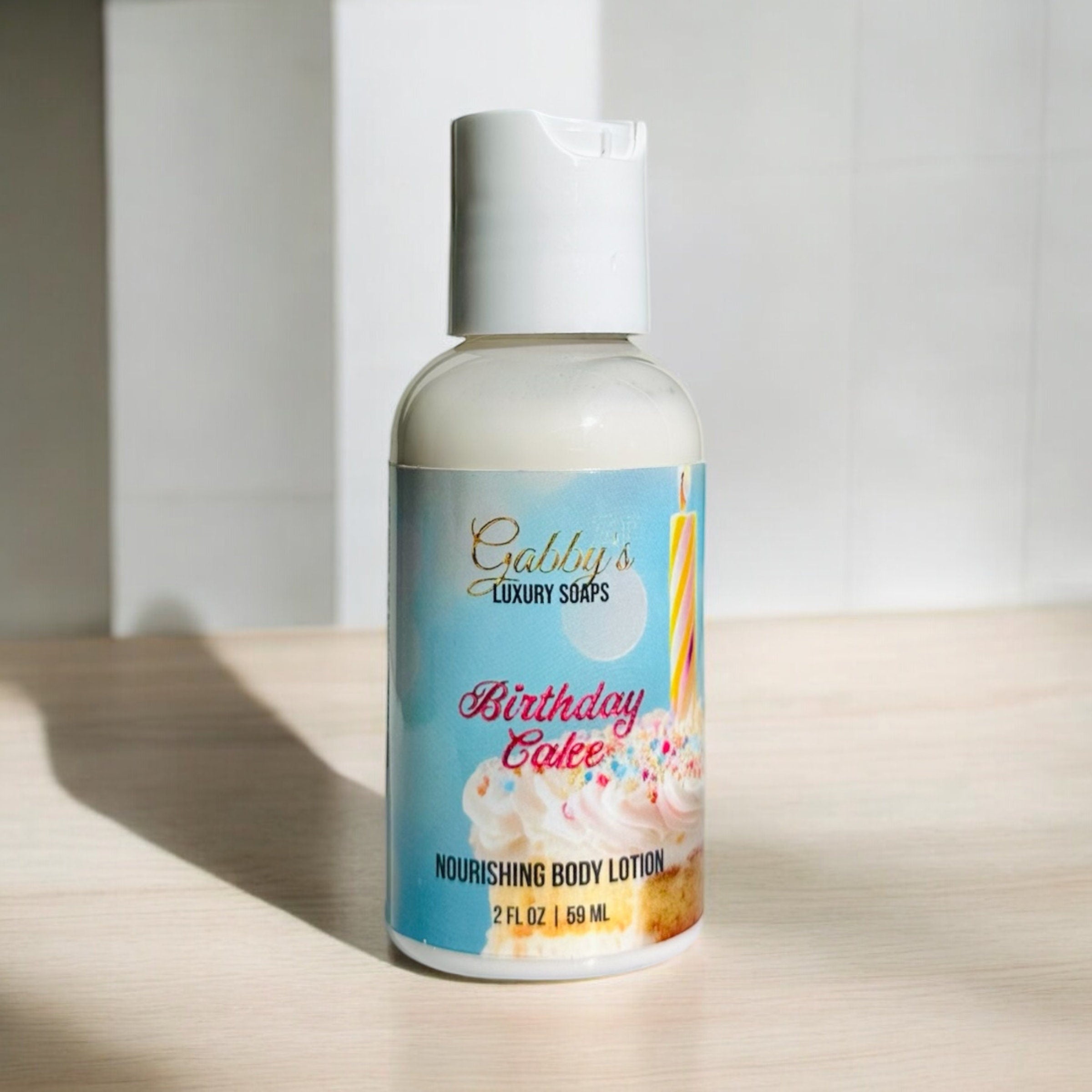 Birthday Cake Aloe & Shea Nourishing Body Lotion with Vitamin E - Travel Size 2oz