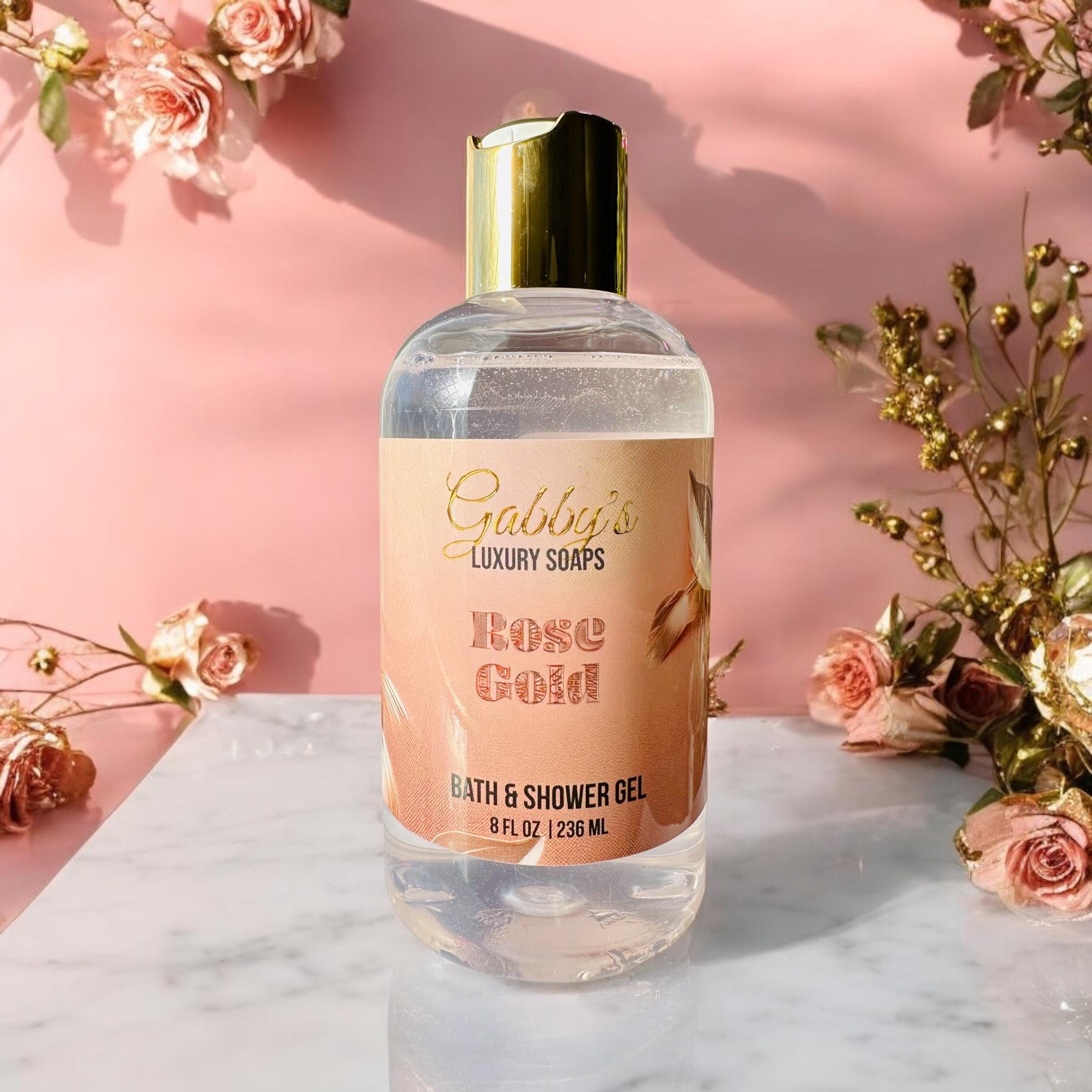 Rose Gold Plant-Derived Bath & Shower Gel