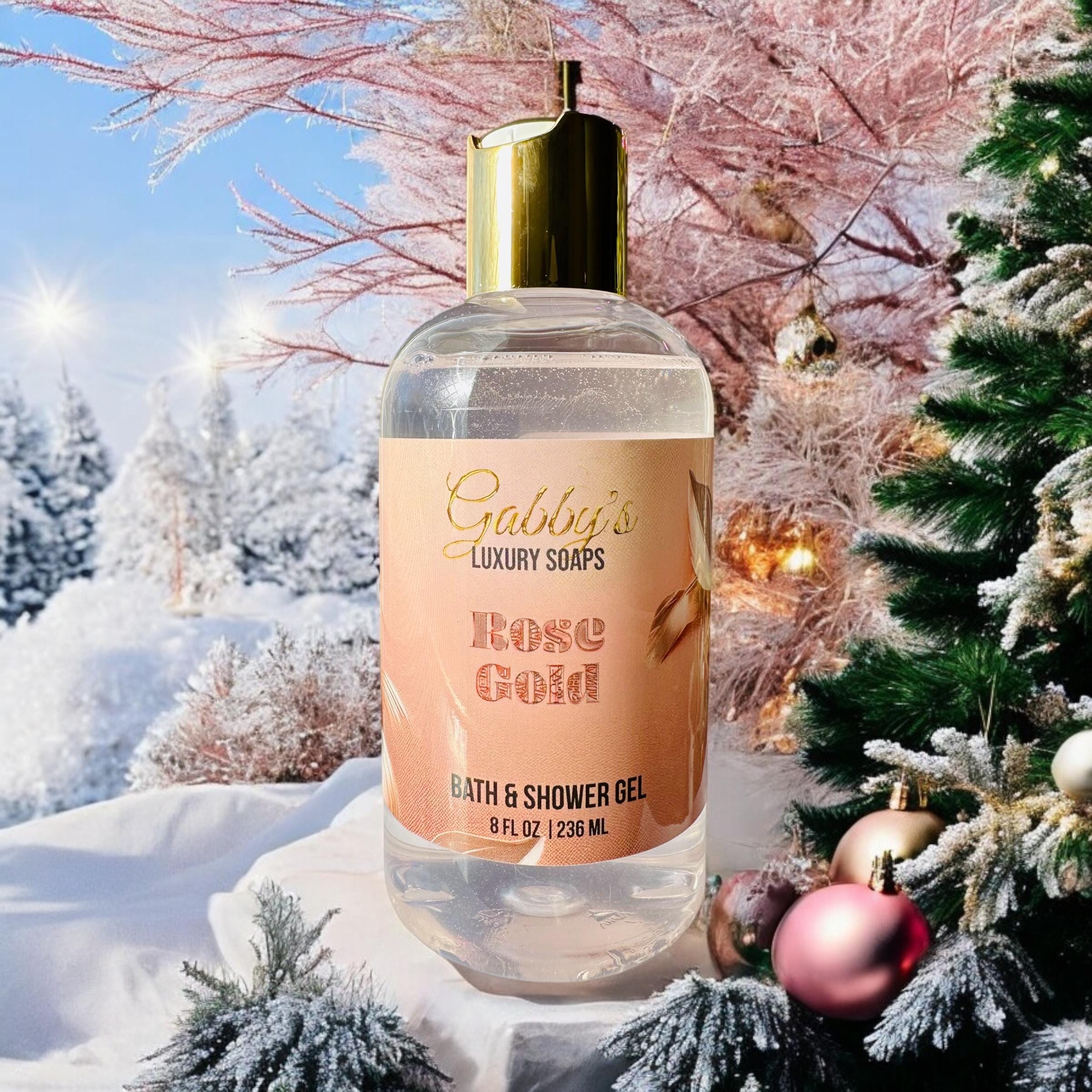 Rose Gold Plant-Derived Bath & Shower Gel