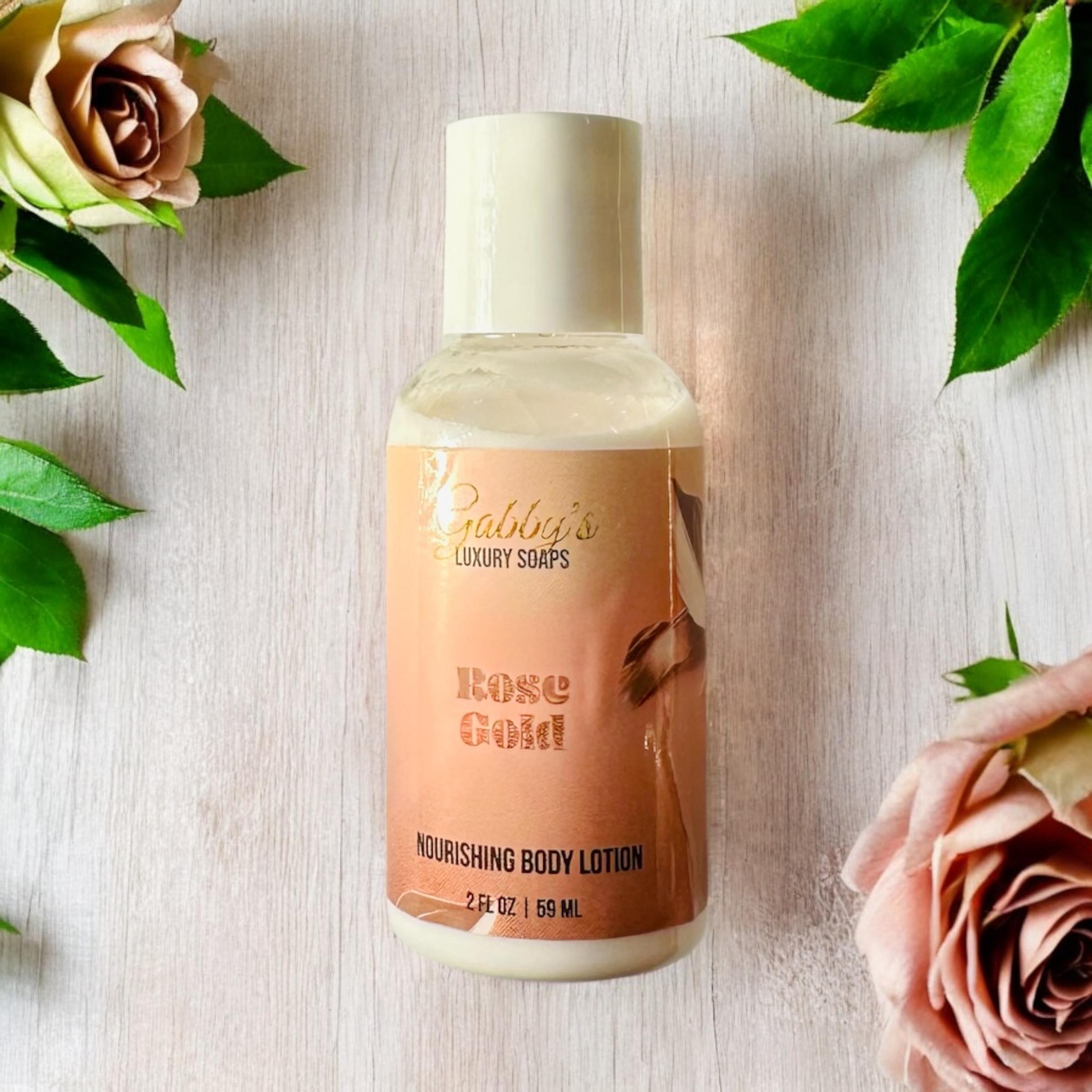 Rose Gold Aloe, Shea + Kokum Butter Silky Body Lotion - travel size