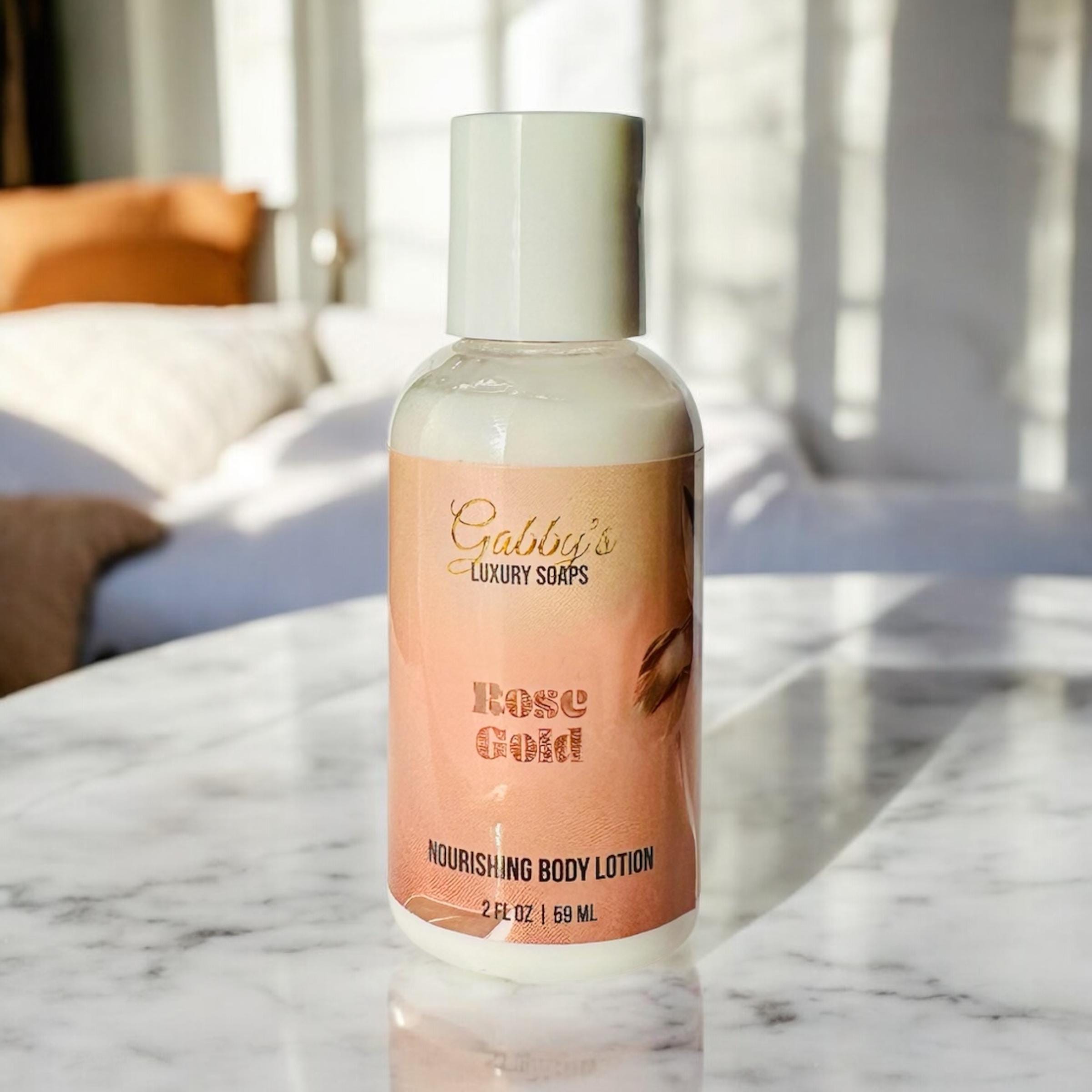 Rose Gold Aloe, Shea + Kokum Butter Silky Body Lotion - Travel Size