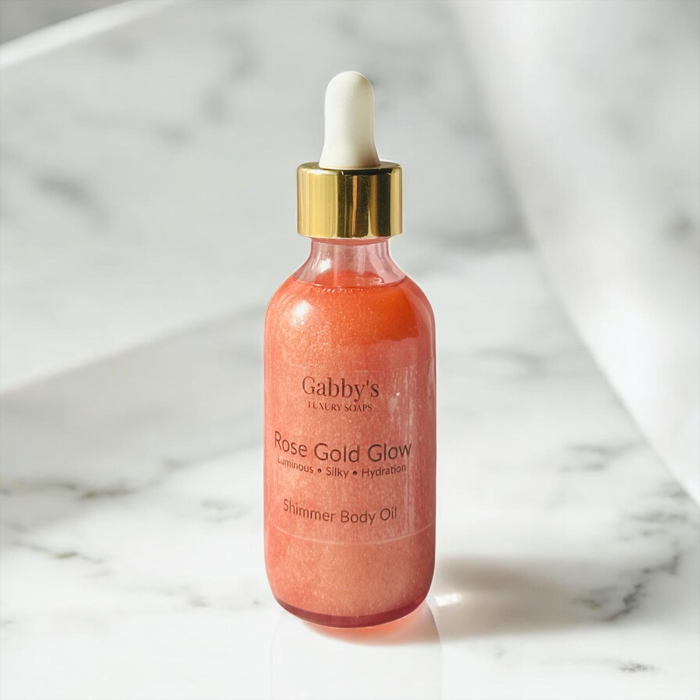 Rose Gold Glow Body Oil – 2oz