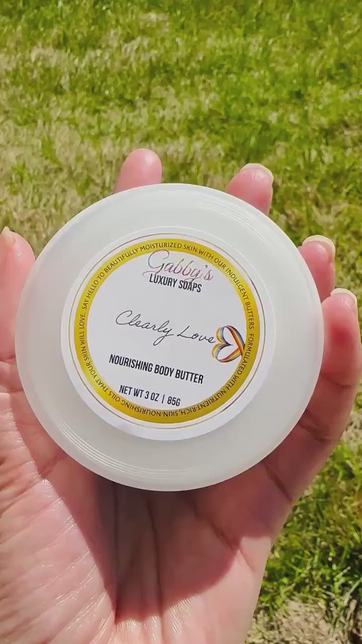 Travel Size Nourishing No melt, Non-greasy Body Butter with Aloe, Shea, Kokum & Cupuacu Butter + Vitamin E 3oz